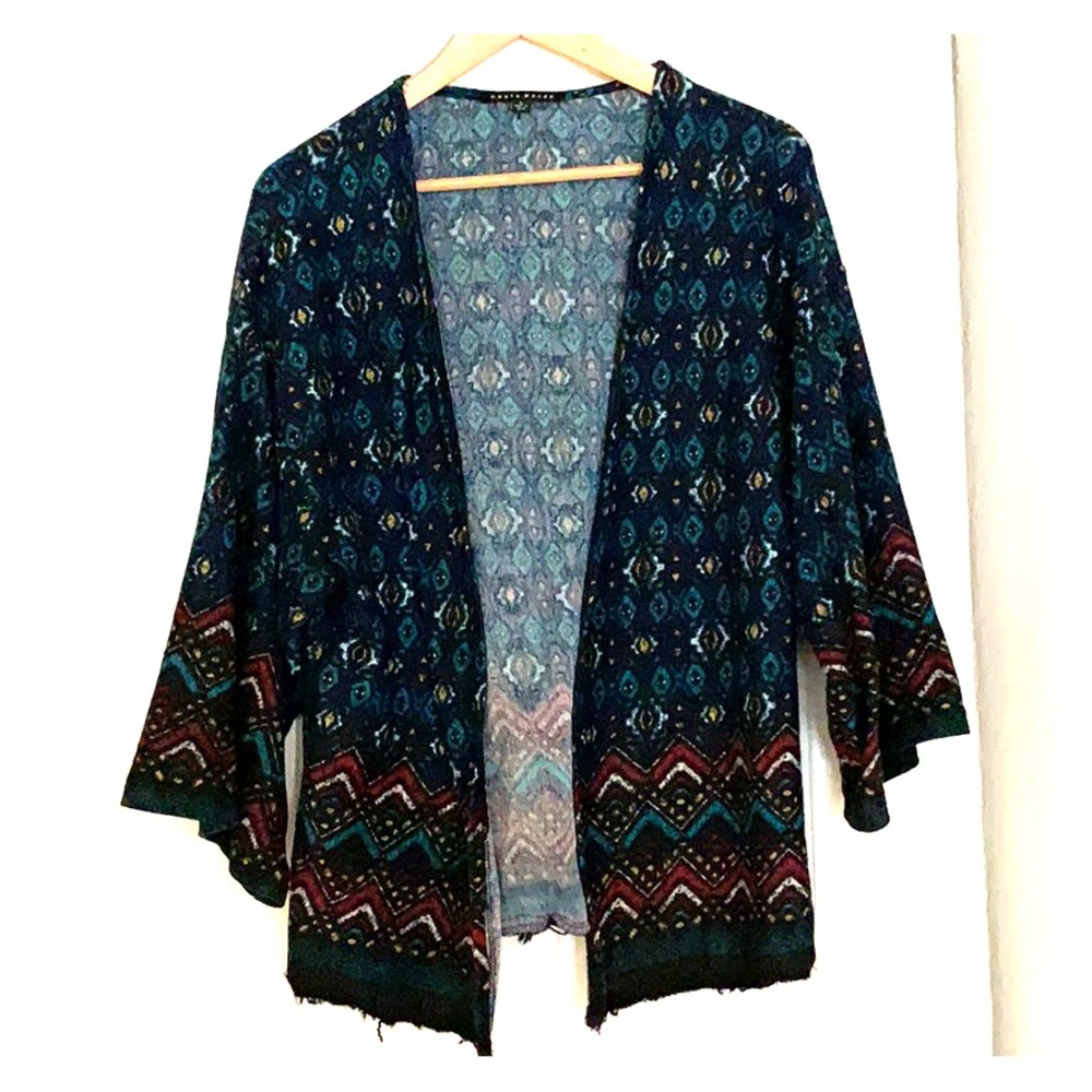 Beautiful kimono style cardigan size L